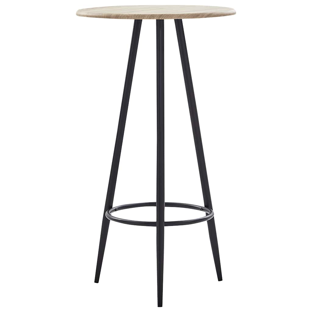 3 Piece Bar Set Plastic Grey