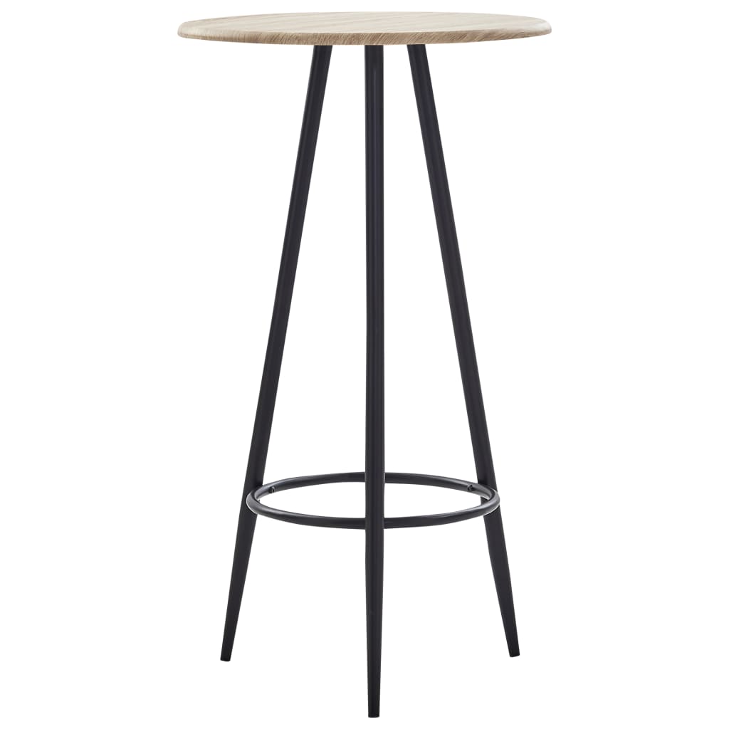 3 Piece Bar Set Plastic Blue
