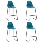 5 Piece Bar Set Plastic Turquoise