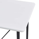 5 Piece Bar Set Plastic Grey - 45-Degree Angle