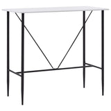 5 Piece Bar Set Plastic Blue - Front View