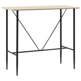 5 Piece Bar Set Plastic White
