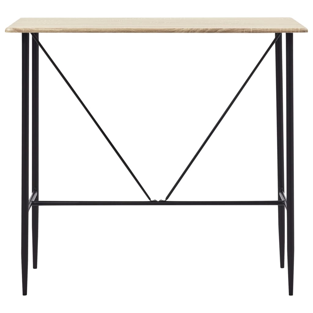 5 Piece Bar Set Plastic White