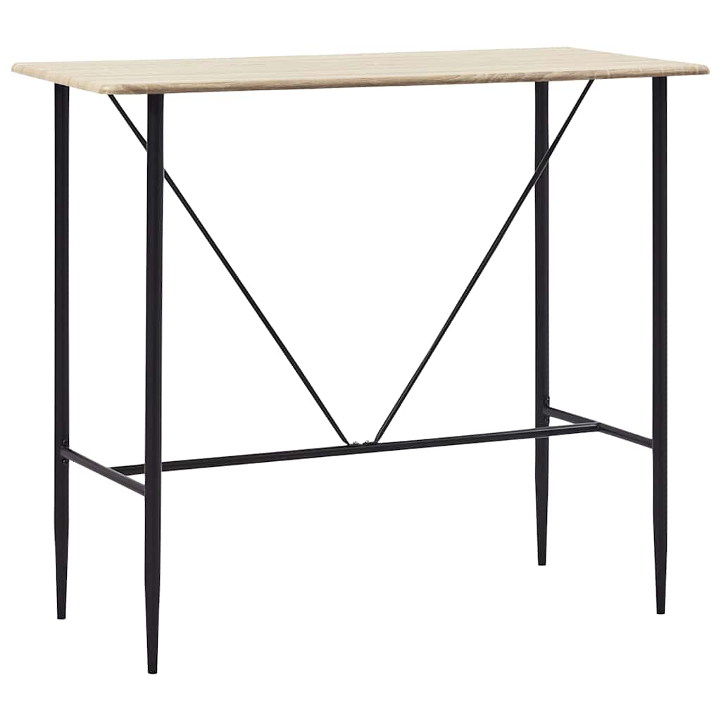 5 Piece Bar Set Plastic Grey