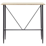 5 Piece Bar Set Plastic Grey