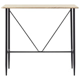 5 Piece Bar Set Plastic Blue - Side View
