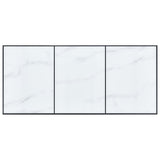 11 Piece Dining Set Black Faux Leather - 45-Degree Angle