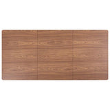 7 Piece Dining Set Grey Faux Leather