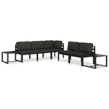 Coffee Table Aluminium Anthracite - Extra Image