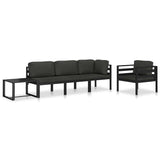 Coffee Table Aluminium Anthracite - Extra Image