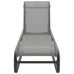 Sun Lounger Aluminium and Textilene
