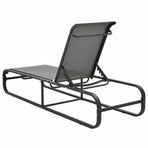 Sun Lounger Aluminium and Textilene