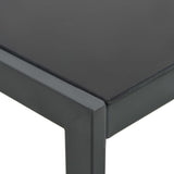 Sun Loungers 2 pcs with Table Textilene and Steel - 45-Degree Angle