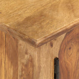 TV Cabinet 115x30x42 cm Solid Wood - Top-Down View