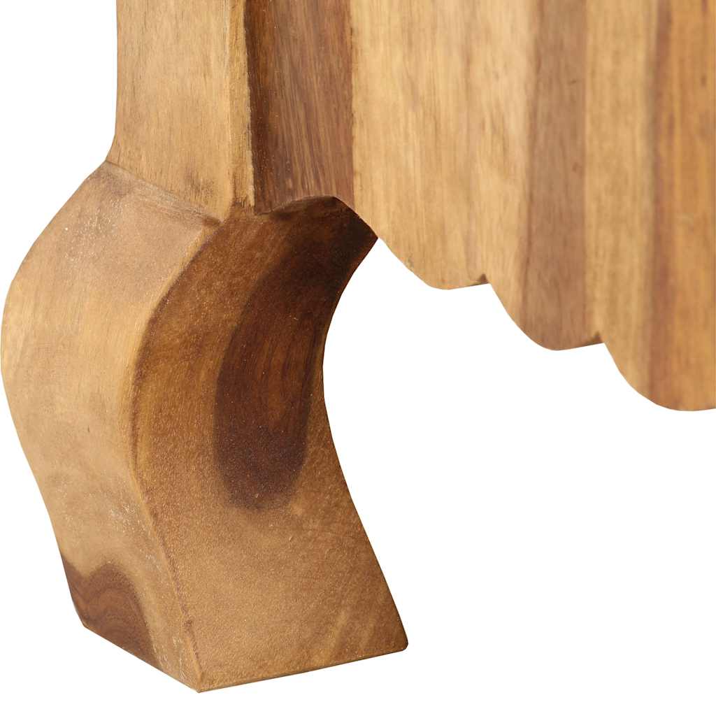 TV Cabinet 115x30x42 cm Solid Wood