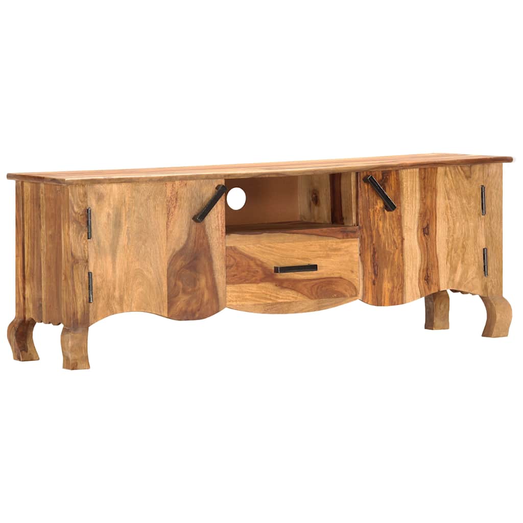 TV Cabinet 115x30x42 cm Solid Wood