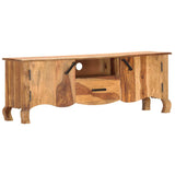 TV Cabinet 115x30x42 cm Solid Wood