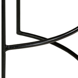 Bar Stools 2 pcs Solid Acacia Wood - Close-Up Angle