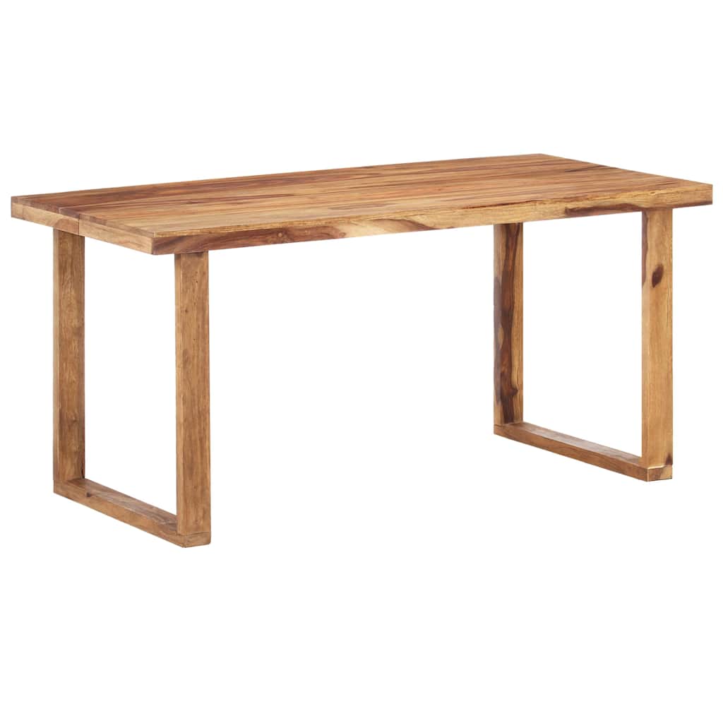 Dining Table 160x80x76 cm Solid Acacia Wood