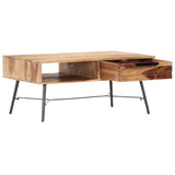 Coffee Table 88x55x40 cm Solid Acacia Wood