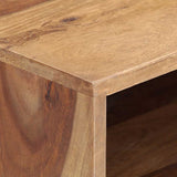 Coffee Table 88x55x40 cm Solid Acacia Wood - 45-Degree Angle