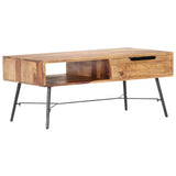 Coffee Table 88x55x40 cm Solid Acacia Wood - Extra Image