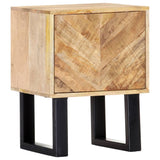 Bedside Cabinet 40x30x50 cm Solid Mango Wood - Low Angle