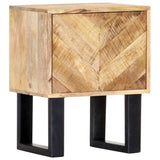 Bedside Cabinet 40x30x50 cm Solid Mango Wood - Extra Image