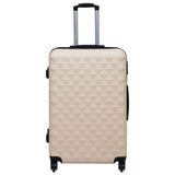 Hardcase Trolley Set 2 pcs Gold ABS - Front View