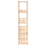 5-Tier Storage Racks 3 pcs 170x38x170 cm Solid Wood Pine 500 kg