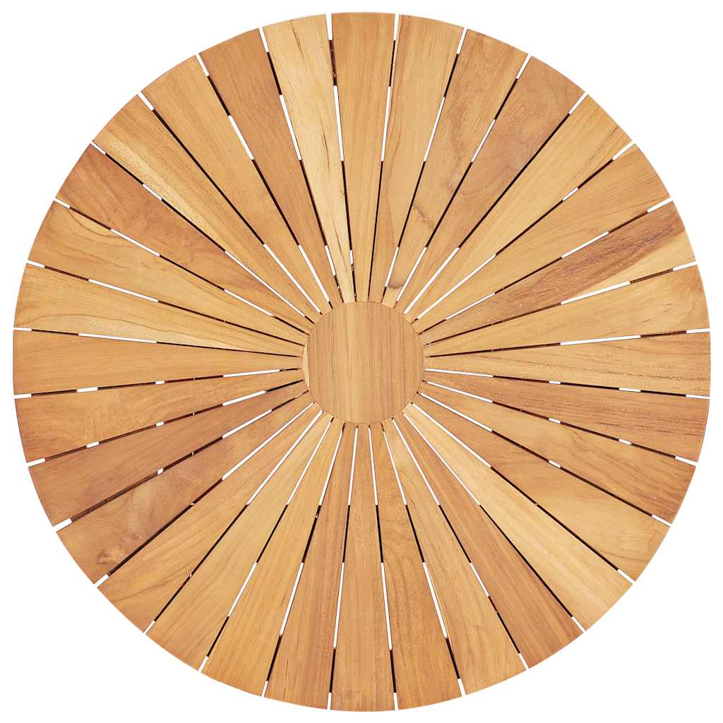 Folding Garden Table ? 60 cm Solid Teak Wood