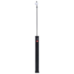 Garden Solar Shower Black 215 cm 8 L