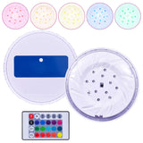 Submersible Floating Pool LED Lamp Remote Control Multi-colour - Front View