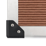 Outdoor Shower with Tray WPC Stainless Steel - Extra Image