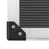 Outdoor Shower with Tray WPC Stainless Steel - Extra Image