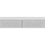 Outdoor Shower with Tray WPC Stainless Steel