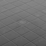 Garden Table Anthracite 89 cm Plastic - Top-Down View