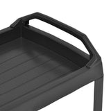Beverage Cart Anthracite 69x53x72 cm Plastic - 45-Degree Angle