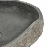 Basin River Stone Oval (45-53)x(34-41) cm - Rear View