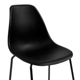3 Piece Bar Set Plastic Black - Extra Image