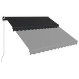 Manual Retractable Awning 300x250 cm Anthracite
