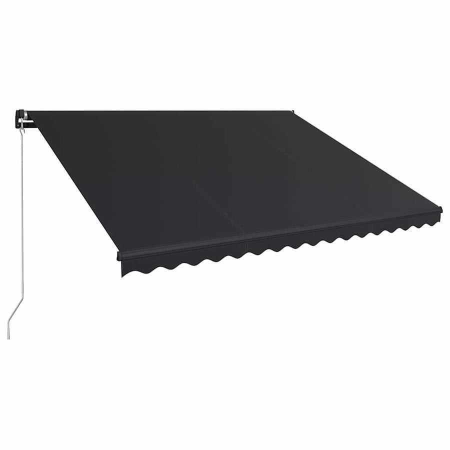 Manual Retractable Awning 450x300 cm Anthracite