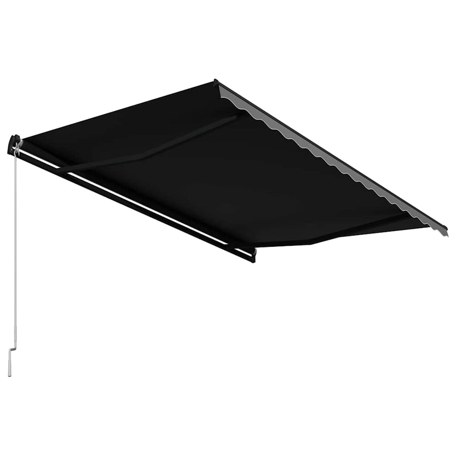 Manual Retractable Awning 450x300 cm Anthracite