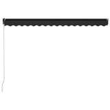 Manual Retractable Awning 450x300 cm Anthracite - 45-Degree Angle