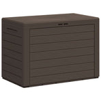 Garden Storage Box Brown 78x44x55 cm