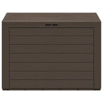 Garden Storage Box Brown 78x44x55 cm