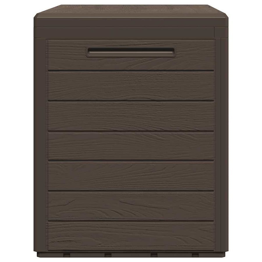 Garden Storage Box Brown 78x44x55 cm