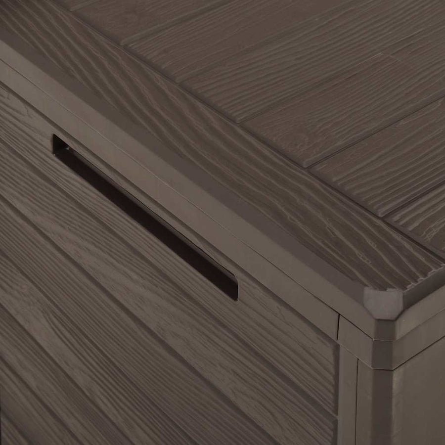 Garden Storage Box Brown 78x44x55 cm
