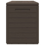 Garden Storage Box Brown 116x44x55 cm