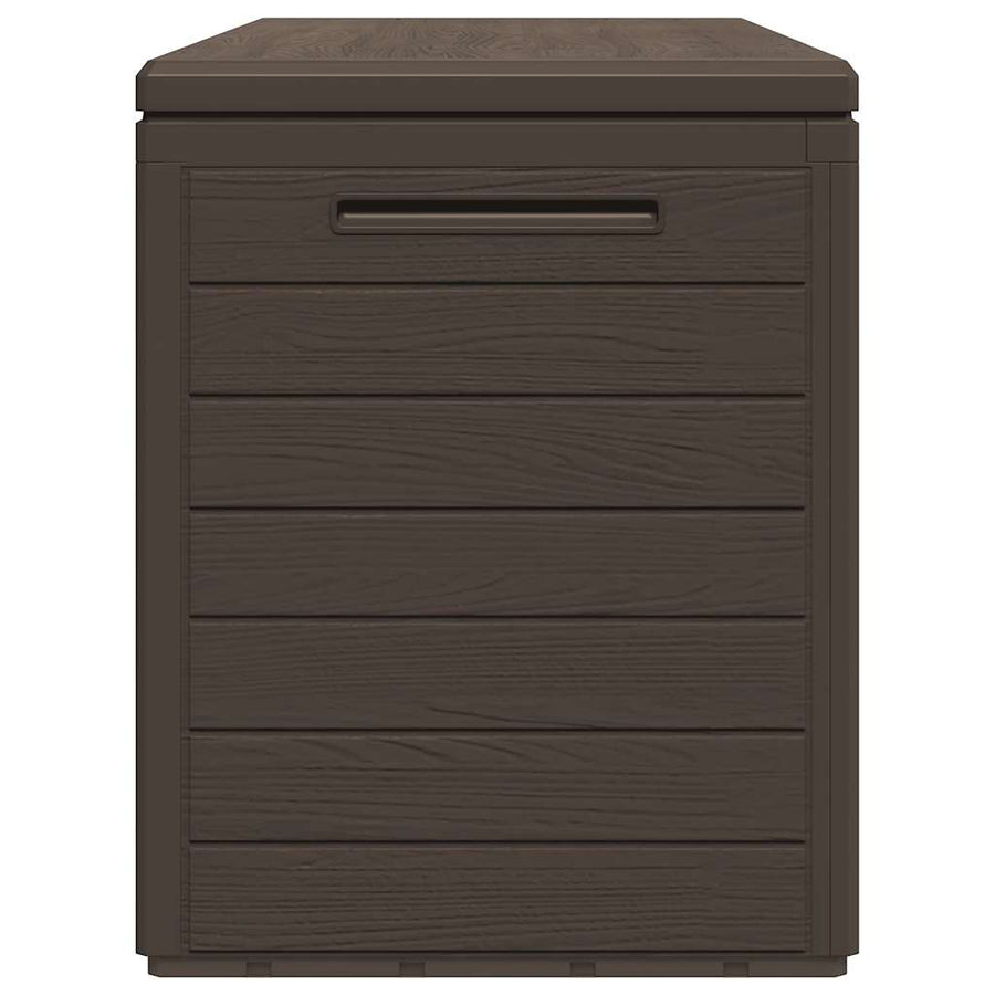 Garden Storage Box Brown 116x44x55 cm